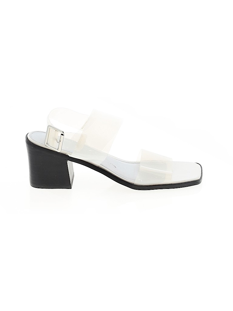 Urban Outfitters White Heels Size 8 - photo 1