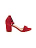 City Classified Red Heels Size 5 1/2 - photo 1