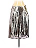 Burberry Silver Silk Skirt Size EU (IT) 40 / US 4 - photo 1