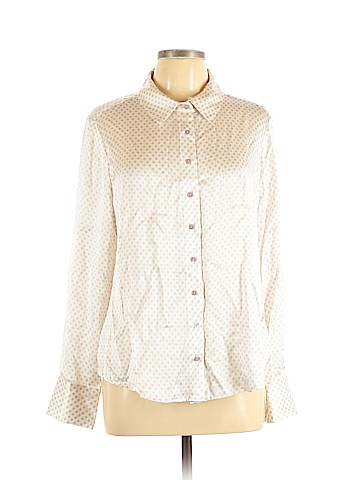 Pure Collection Long Sleeve Silk Top (view 1)