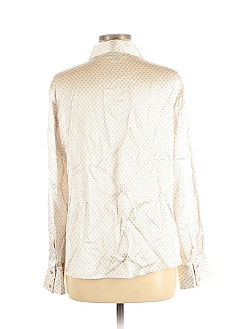 Pure Collection Long Sleeve Silk Top (view 2)