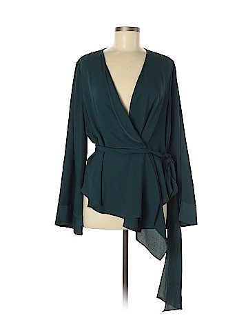 BCBGMAXAZRIA Long Sleeve Blouse (view 1)