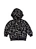 Okie Dokie Print Black Zip Up Hoodie 12-18 MO / 18 MO - photo 1
