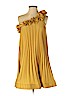 BCBGMAXAZRIA 100% Polyester Gold Cocktail Dress Size XS - photo 1