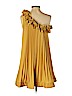 BCBGMAXAZRIA 100% Polyester Gold Cocktail Dress Size XS - photo 2