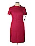 Donna Morgan 100% Rayon Pink Casual Dress Size 14 - photo 1