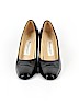 Etienne Aigner 100% Leather Black Heels Size 8 1/2 - photo 2