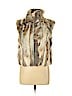 Adrienne Landau 100% Rabbit Tan Vest Size L - photo 1