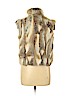 Adrienne Landau 100% Rabbit Tan Vest Size L - photo 2