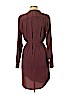 Ann Taylor LOFT 100% Polyester Burgundy Casual Dress Size M - photo 2