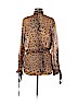 Dolce & Gabbana Brown Long Sleeve Blouse Size EU (IT) 44 / US 8 - photo 2