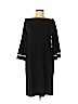 New York & Company Black Casual Dress Size M - photo 1
