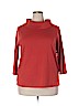 Rafaella Orange Pullover Sweater Size 2X - photo 1
