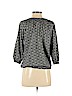 Lauren by Ralph Lauren 100% Cotton Gray 3/4 Sleeve Top Size M (petite) - photo 2