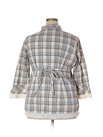 Faded Glory 3/4 Sleeve Blouse (view 2)