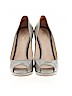 Prada 100% Patent Leather Gray Heels Size EU 39 - photo 2