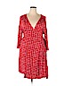 Old Navy Red Casual Dress Size XXL - photo 1