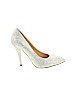 Betsey Johnson Silver Heels Size 9 - photo 1