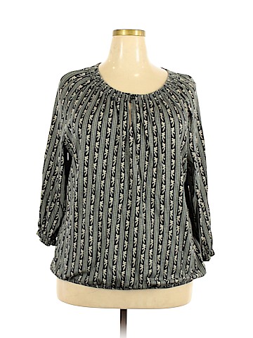 Lauren by Ralph Lauren 3/4 Sleeve Top (view 1)