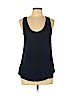Theory 100% Silk Blue Sleeveless Silk Top Size L - photo 1
