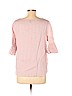 Ann Taylor Pink 3/4 Sleeve Blouse Size M (petite) - photo 2