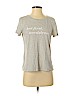 1901 100% Pima Cotton Gray Short Sleeve T-Shirt Size S (petite) - photo 1