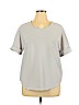 Rose & Olive White Short Sleeve Top Size XL - photo 1