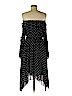 Club Monaco 100% Polyester Black Casual Dress Size M - photo 2