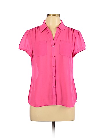 Ann Taylor LOFT Short Sleeve Blouse (view 1)