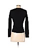 Classiques Entier 100% Merino Extra Fine Wool Black Wool Pullover Sweater Size S - photo 2