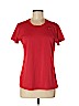 Nike 100% Polyester Red Active T-Shirt Size M - photo 1