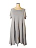 Old Navy Gray Casual Dress Size XXL - photo 1