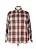 L.L.Bean 100% Cotton Red Long Sleeve Button-Down Shirt Size 3X - photo 1