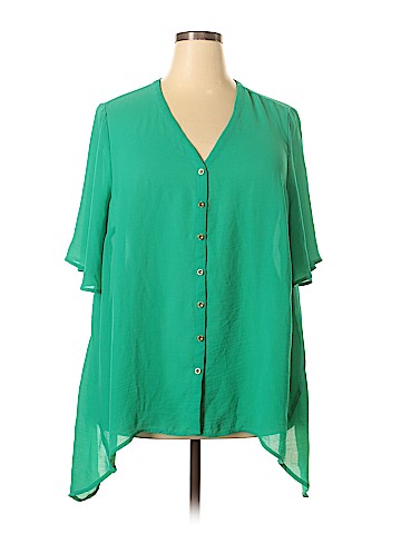 Catherines 3/4 Sleeve Blouse (view 1)