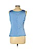 Armani Collezioni Blue Sleeveless Blouse Size EU (IT) 46 / US 10 - photo 2