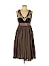 Zara Brown Cocktail Dress Size L - photo 1