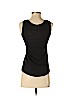 Ann Taylor LOFT 100% Linen Black Tank Top Size XS - photo 2