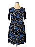 Spruce & Sage Black Casual Dress Size 1X - photo 1