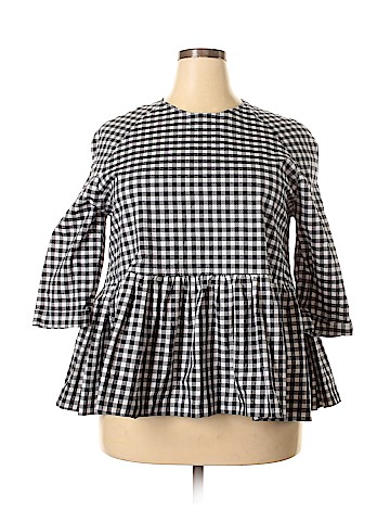 Victoria Beckham for Target 3/4 Sleeve Blouse (view 1)