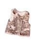 CATHERINE Catherine Malandrino Gray Faux Fur Vest Size 2T - photo 1