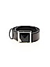 Theory 100% Leather Solid Black Leather Belt Size M - photo 1