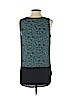 Ann Taylor LOFT Outlet 100% Polyester Teal Sleeveless Blouse Size S - photo 2