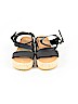 Bamboo Black Wedges Size 6 1/2 - photo 2