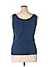Nic + Zoe Blue Sleeveless T-Shirt Size XL - photo 2