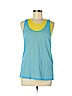 Diane von Furstenberg Blue Tank Top Size M - photo 1