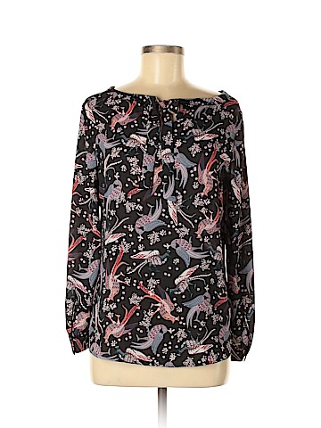 Ann Taylor LOFT Outlet Long Sleeve Blouse (view 1)