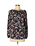 Ann Taylor LOFT Outlet 100% Polyester Black Long Sleeve Blouse Size M (petite) - photo 1