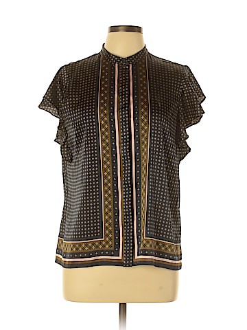 Ann Taylor Short Sleeve Blouse (view 1)