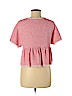 Rebecca Taylor Pink Short Sleeve Top Size 8 - photo 2