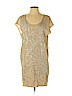 Club Monaco 100% Polyester Tan Casual Dress Size S (petite) - photo 1